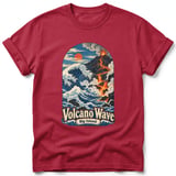 Volcano Wave ~ Comfort Colors Premium Tee thumbnail 2