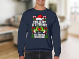 Too Hot For Ugly Sweaters Holiday Sweatshirt thumbnail 2