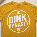 Pickleball Sport-Tek Performance Tee, Dink Dynasty, Moisture-Wicking Athletic Pickleball Court Apparel thumbnail 3