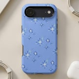 Blue Sparkle Stars MagSafe® Phone Case thumbnail 4