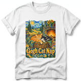Gogh Cat Nap ~ Comfort Colors Premium Tee thumbnail 9