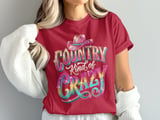 Country Kind Of Crazy Women's Tee thumbnail 5