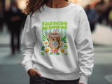 Iced Coffee Sweatshirt, Fueled By Coffee And Summer Vibes Hoodie, Daisy Aesthetic T-Shirt, Cute Coffee Lover Gift For Her thumbnail 8