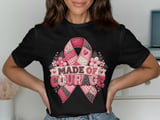 Made of Courage Faux Patchwork Tee thumbnail 1