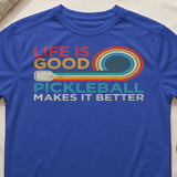 Pickleball Sport-Tek Performance Tee, Life Is Good Pickleball Makes It Better, Performance Court Apparel thumbnail 7