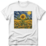 Gogh Sunflower Power ~ Comfort Colors Premium Tee thumbnail 9