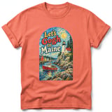Let's Gogh to Maine ~ Comfort Colors Premium Tee thumbnail 4