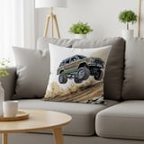Grand Wagoneer Pillows, Off Road Car Pillow Cases, Automotive Themed Bedding, Waggy Home Decor, Lifted Truck Gifts, Car Guy Present thumbnail 1