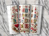 My Favorite Love Story is Us Digital PNG Tumbler Sublimation, Romantic Couple Love Design, Valentine Anniversary Wrap thumbnail 2