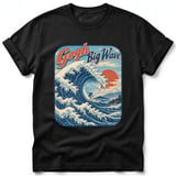 Gogh Big Wave ~ Comfort Colors Premium Tee thumbnail 1