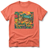 Tropical Tabby ~ Comfort Colors Premium Tee thumbnail 4