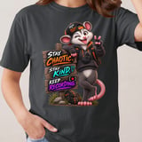 Stay Chaotic Parker the Possum Tee thumbnail 13