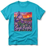 Gogh Purple ~ Comfort Colors Premium Tee thumbnail 5