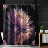 Pink Lotus Flower Tumbler Design, Digital Paper Pack, Watercolor Background, Floral Junk Journal Pages, Printable PNG, Scrapbooking thumbnail 10