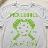 Pickleball Sport-Tek Performance Tee, Pickleball Est. 1984 Social Club, Court Apparel thumbnail 10