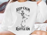 Keep Calm and Rattle On Tee thumbnail 18