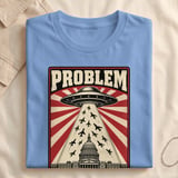 Problem Solved UFO Graphic T-Shirt thumbnail 6