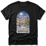Snow Dots ~ Comfort Colors Premium Tee thumbnail 1