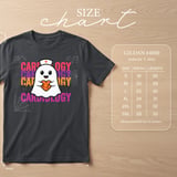 Cardiology Ghost Nurse Tee thumbnail 12