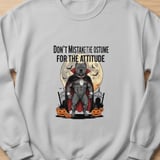 Vampire Pitbull Halloween Sweatshirt | Halloween Pittie Shirt | Pit Bull Lover Gift | Bully Breed Apparel thumbnail 7