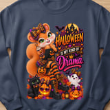 Halloween Drama Sally the Squirrel Sweatshirt thumbnail 4