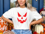 Evil Pumpkin Face Tee thumbnail 3