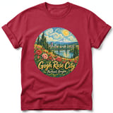 Gogh Rose City ~ Comfort Colors Premium Tee thumbnail 3