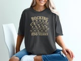 Rocking For 250 Years Presidents Graphic Tee thumbnail 1