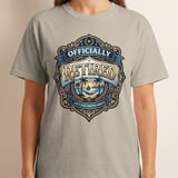 Officially Retired T-Shirt, Life's New Chapter Awaits, Tropical Vacation Retirement Gift, Beach Sunset Tee for Men & Women, Milestone thumbnail 6