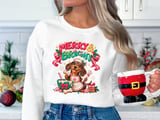 Merry and Bright Dachshund Tee thumbnail 13