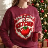 Pretend I'm A Bottle Of Ketchup Tee thumbnail 12