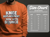 Knee Surgery T-Shirt, Knee Replacement Now With Bounce, Funny Post Surgery Gift, Recovery Tee, Orthopedic Humor, Get Well Soon Shirt thumbnail 4
