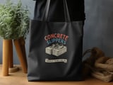 Concrete Slippers Tote Bag thumbnail 2