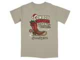 Cowboy Christmas Sleighin It Tee thumbnail 7