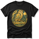 Golden Owl ~ Comfort Colors Premium Tee thumbnail 1