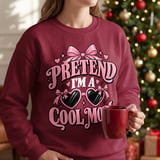 Pretend I'm A Cool Mom Tee thumbnail 13