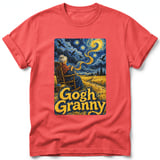 Gogh Granny ~ Comfort Colors Premium Tee thumbnail 3