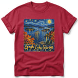 Gogh Lake George ~ Comfort Colors Premium Tee thumbnail 3