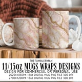 Pink Marble Tumbler Design, Digital Paper, Watercolor Flower, Floral Junk Journal, Scrapbooking, Printable tumbler png, Digital Download thumbnail 4