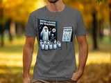 Booo Leader in Training Ghost T-Shirt, Halloween Fun, Spooky Season, Ghostly Leader, Costume Shirt, Funny Graphic Tee thumbnail 6