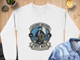 Sailboat Skeleton First Mate Sailing Crewneck Sweatshirts Nautical Sailor Boat Deck Rope Graphic thumbnail 12