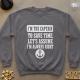 I'm The Captain Always Right Print thumbnail 11