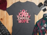 Choose Hope Pink Ribbon Tee thumbnail 5