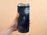 Personalized Halloween Tumbler, Spooky Ghost Tumbler, Custom Name Tumbler, Halloween Gift, Fall Tumbler, Personalized Halloween Gift thumbnail 5
