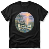 Rowboat Morning ~ Comfort Colors Premium Tee thumbnail 1
