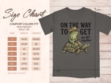 On The Way Frog & Tortoise Humor T-Shirt thumbnail 11