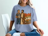 Fueled By Jesus Coffee T-Shirt, Christian Faith Shirt, Religious Retro Tee, Spiritual Coffee Lover Gift for Him, Christian Apparel thumbnail 6