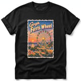 Gogh Ferris Wheel ~ Comfort Colors Premium Tee thumbnail 1