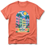 Rainbow Row Cutout ~ Comfort Colors Premium Tee thumbnail 4