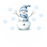 Baby First Christmas Snowman Digital thumbnail 3